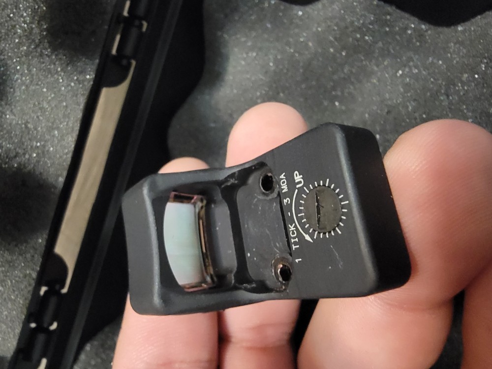 Trijicon RMRcc Sight Adjustable LED 3.25 MOA Red Dot Mounted Never shot