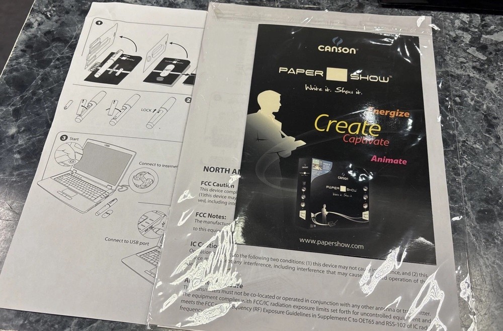 Canson Paper Show Starter Kit Digital Writing & Interactive Presentation Device