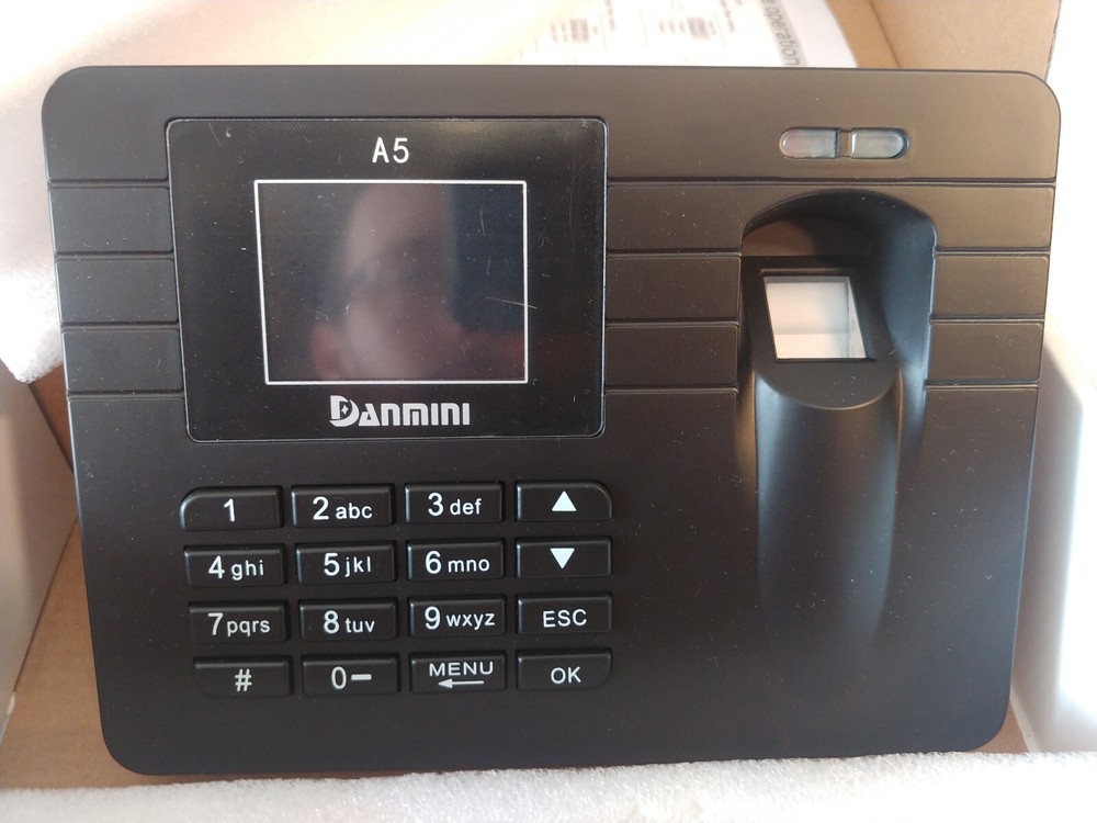 DANMINI 2.4G Biometric Fingerprint Timeclock