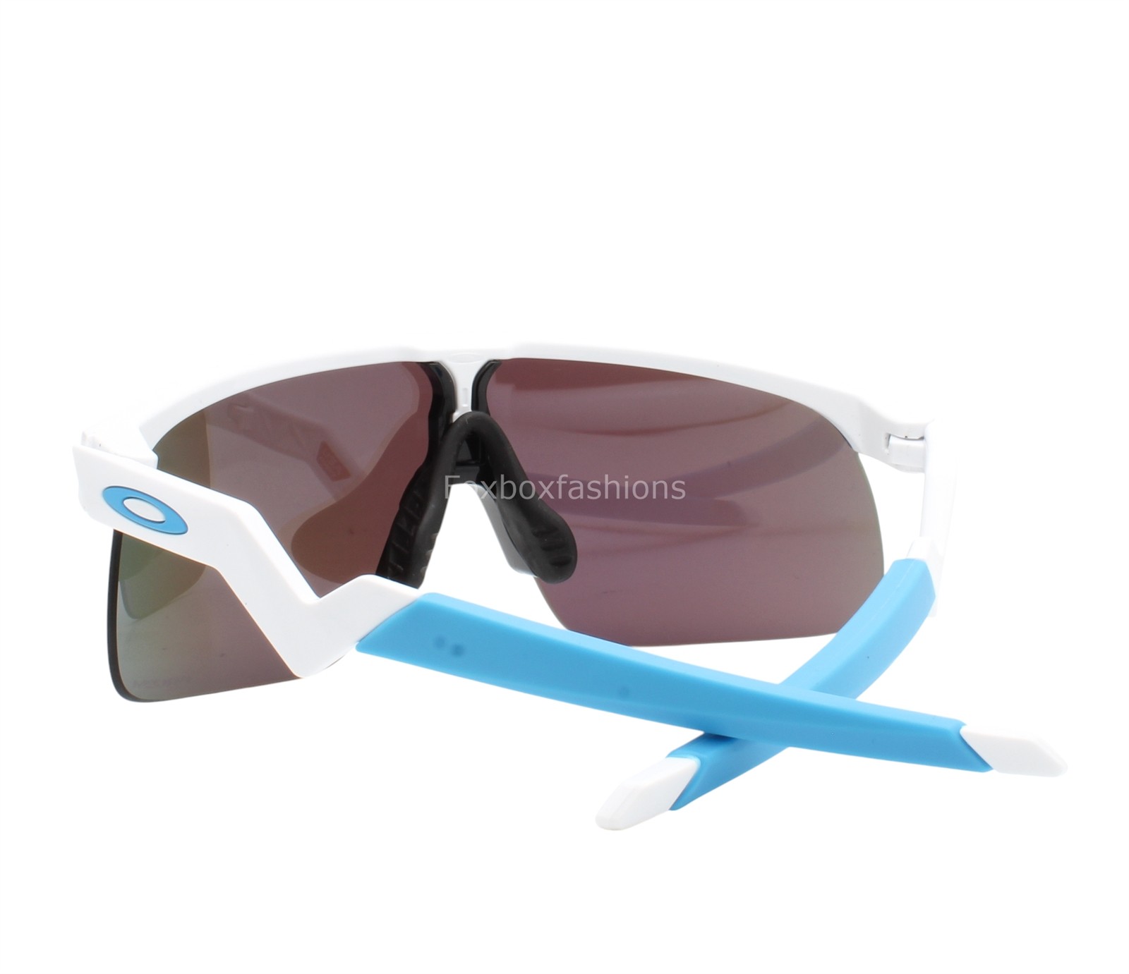 Oakley Youth Fit Sunglasses OJ9010-0723 Resistor XS White Blue Mirror Kids Size