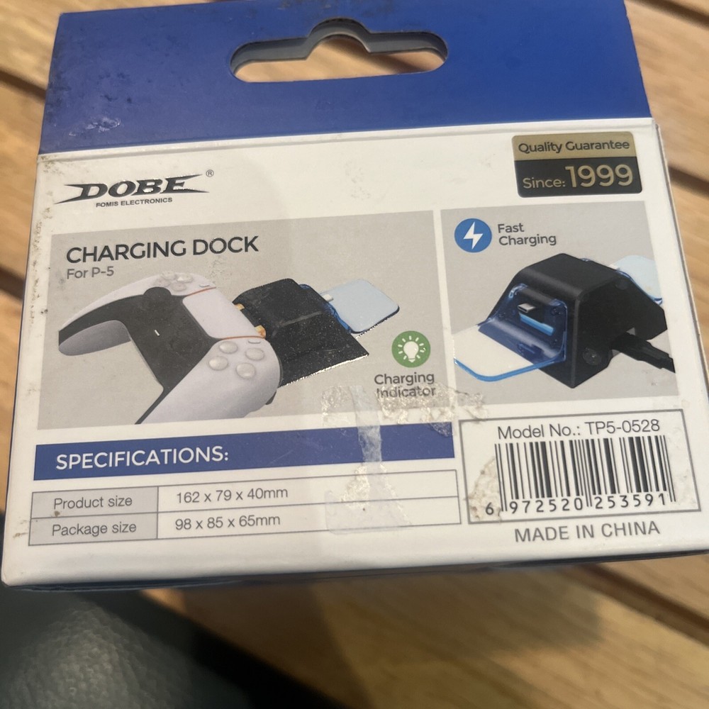 Playstation 5 Controller DUAL Charging Dock LED Fast Charge Charge Indicator