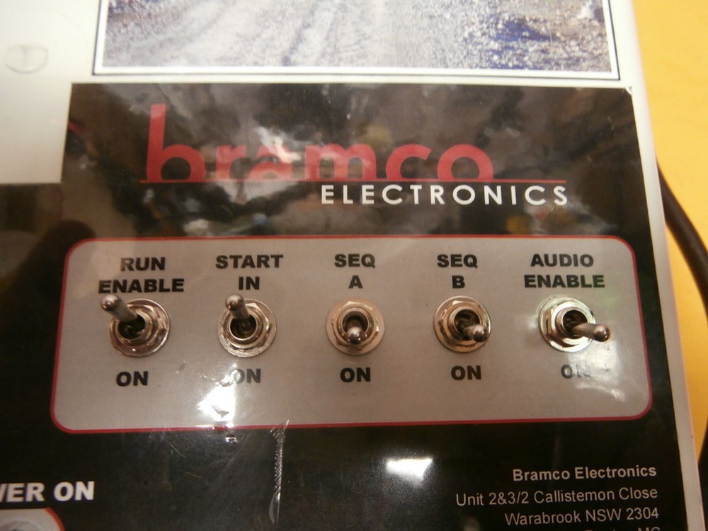 BRAMCO ELECTRONICS CONVEYOR CONTROL POWER CONTROLLER MANAGEMENT SYSTEM CCMS BOX