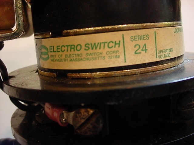Electroswitch ELECTRO SWITCH 7808D Lock-Out Rotary Switch Series 24 LOR 125VDC