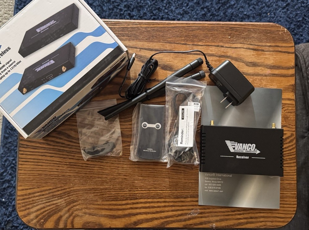 Vanco hdwir-rx wireless HDMI receiver