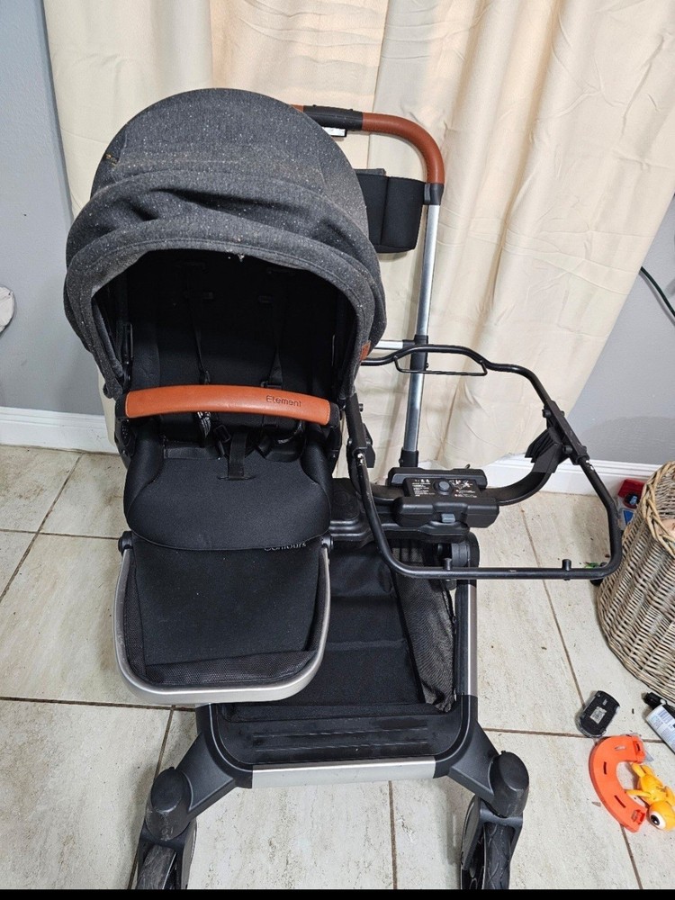 Contours Element Single-to-Double Stroller - Grey