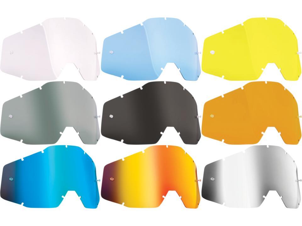 100% FMF Vision Goggle Replacement Lenses MX/ATV Gen 1 Strata Accuri Racecraft