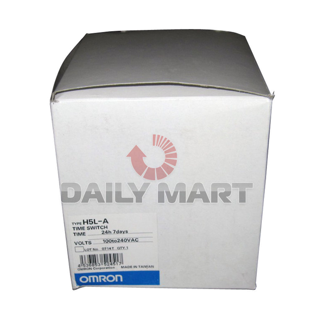 OMRON H5L-A DIGITAL 24 HOUR TIMER SWITCH TIME DELAY RELAY NEW
