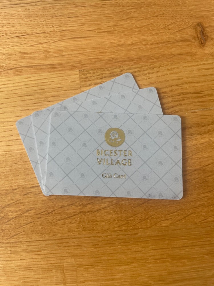 bicester village gift card