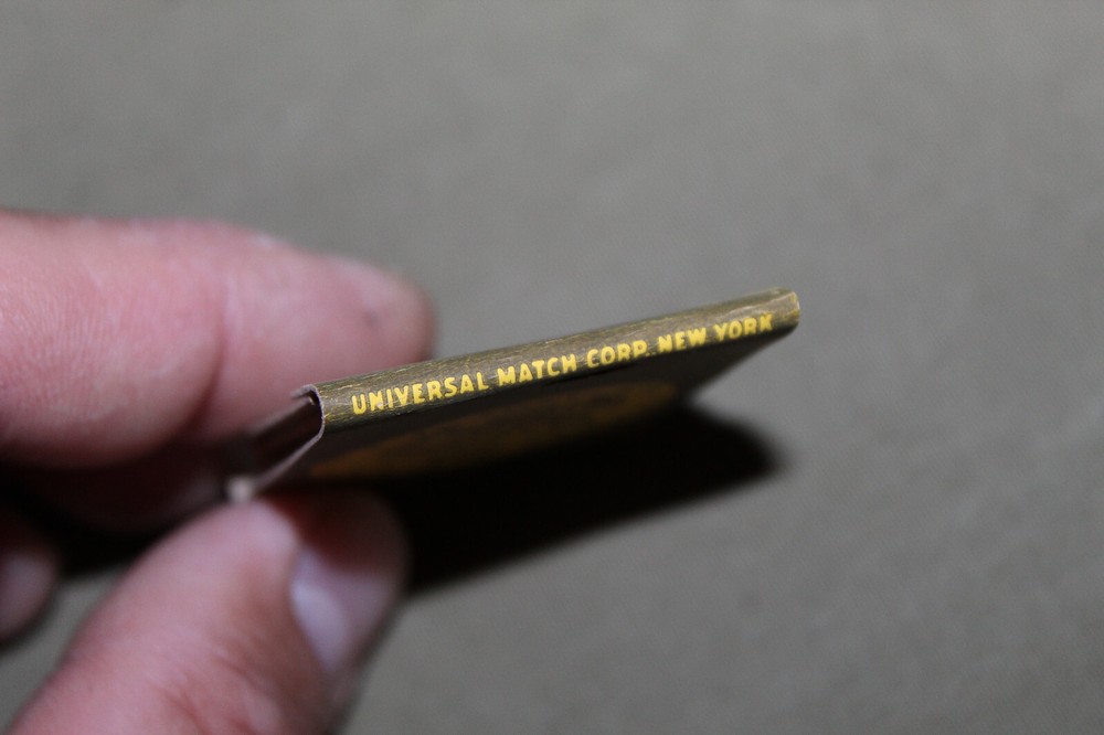 Original WW2 U.S. Army Issued Soldiers Ration Match Pack, Full & Unused from Lot