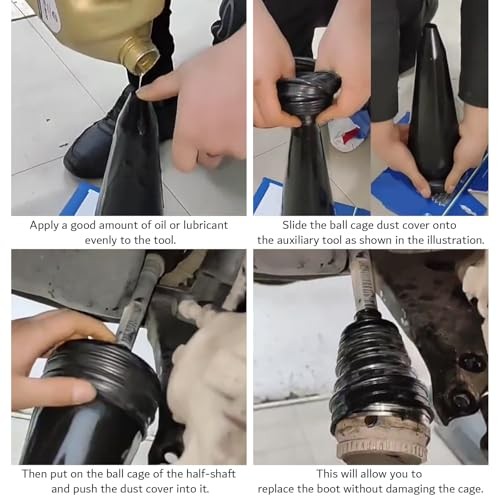 CV Boot Tool Cone Mounting Accessories,Smooth CV Boot Expander Tool for