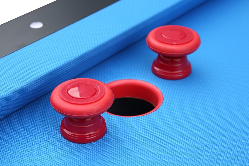 WEATHER PROOF/OUTDOOR RECTANGULAR BUMPER POOL TABLE IN BLACK BY BERNER BILLIARDS