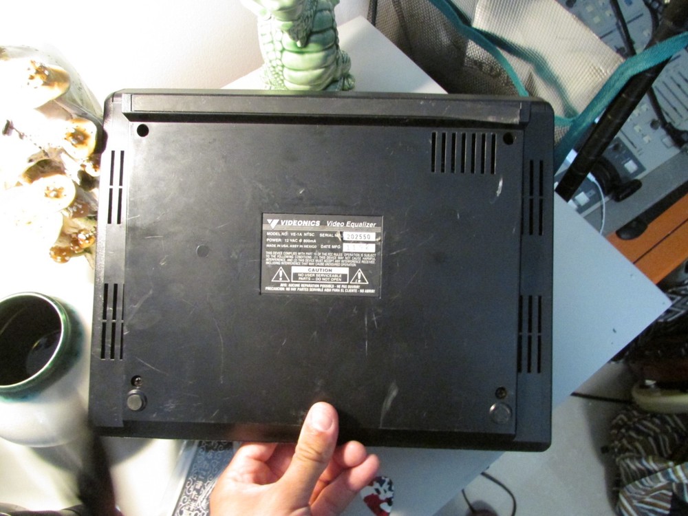 Videonics Video Equalizer Model VE-1A NTSC Audio Video Processor USEED WORKING