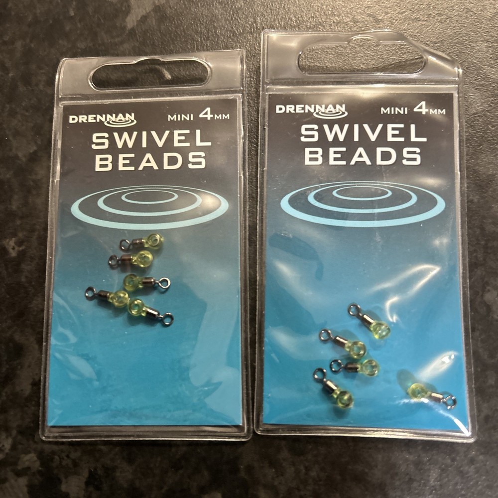 Drennan Mini Swivel Bead 4mm 2pks