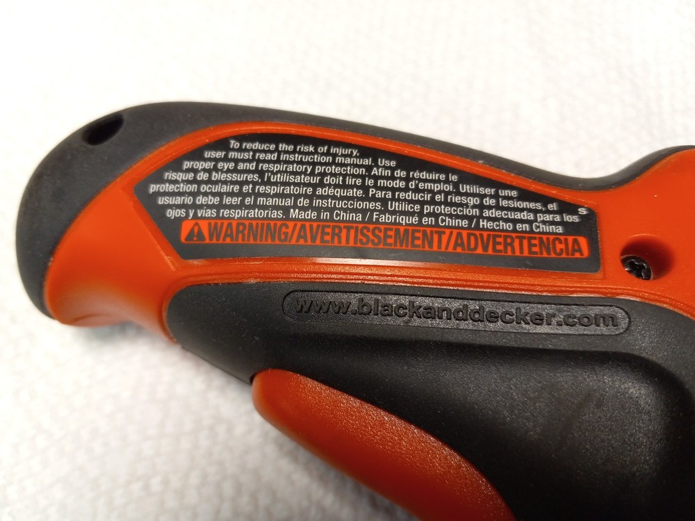 Black & Decker CSD300TO 3.6V Cordless Screwdriver
