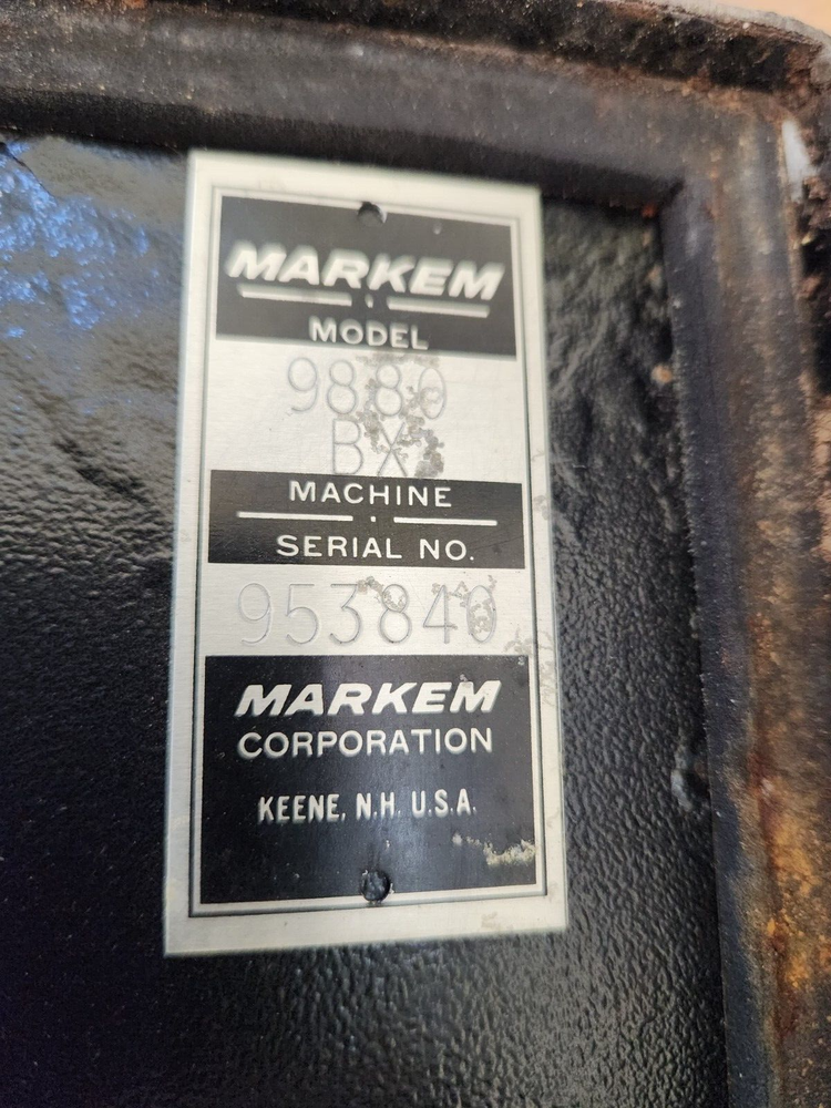 MARKEM 9880 BX INK JET TOUCH SCREEN CODE DATER CONTROL BOX