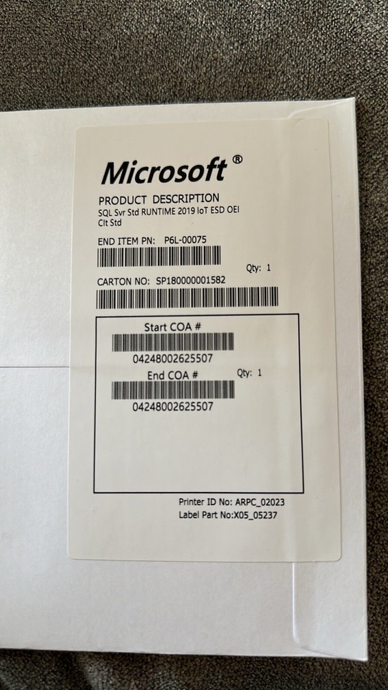 SQL SERVER 2019 STD 24 Core + Ultimited CALS