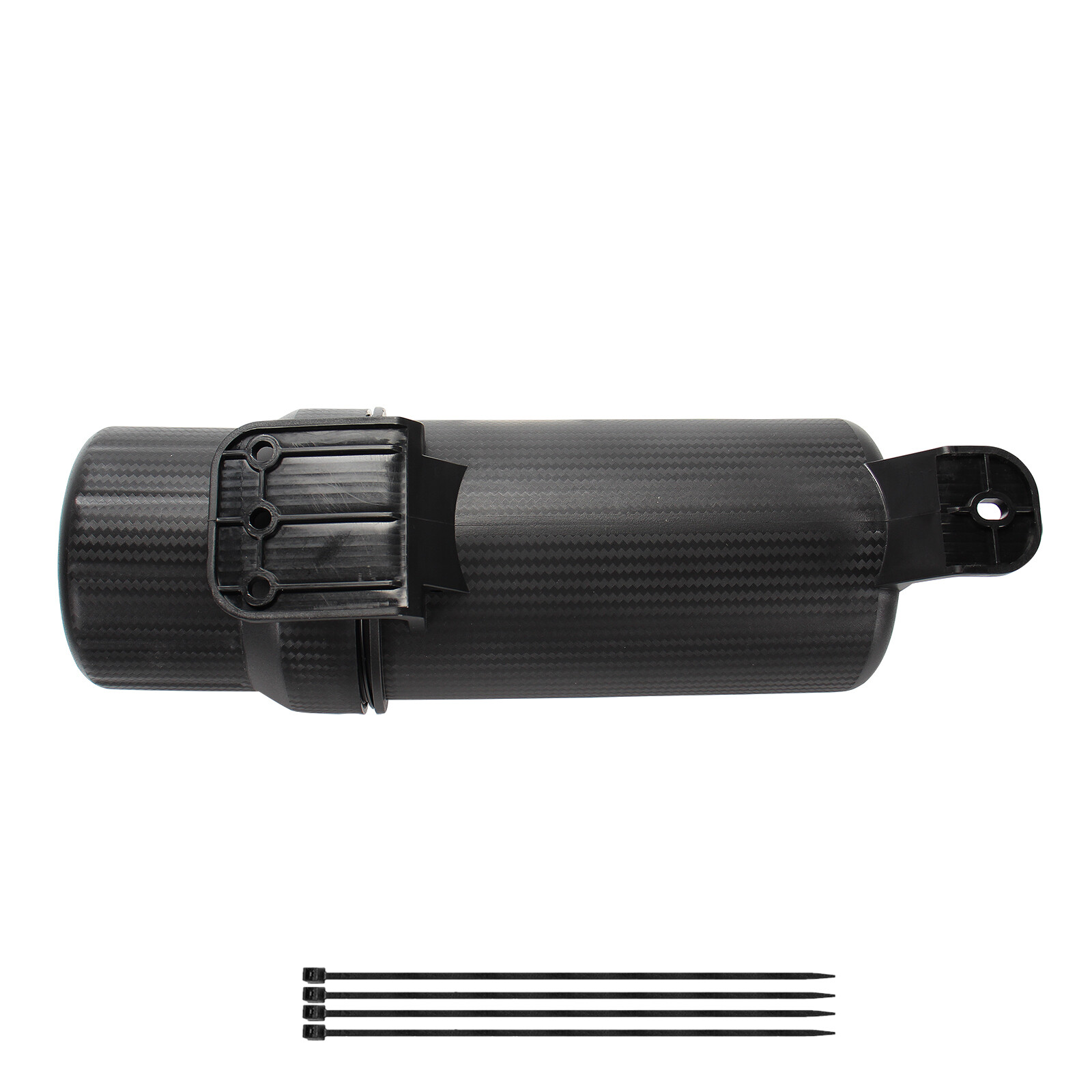 Motorcycle Tool Tube Tool Box Document Repair Tool Storage Tube Waterproof Black