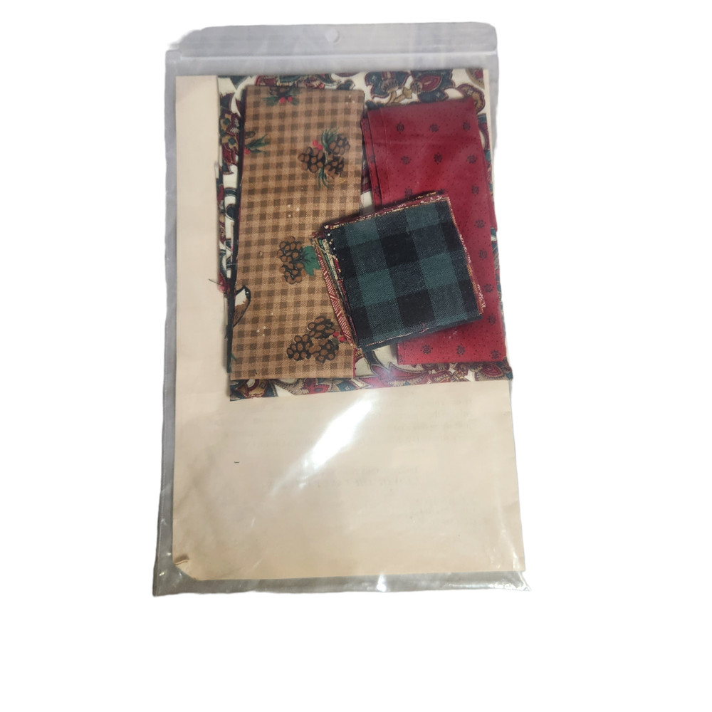 One Patch Quilt Pattern Book with Material by Carole Collins