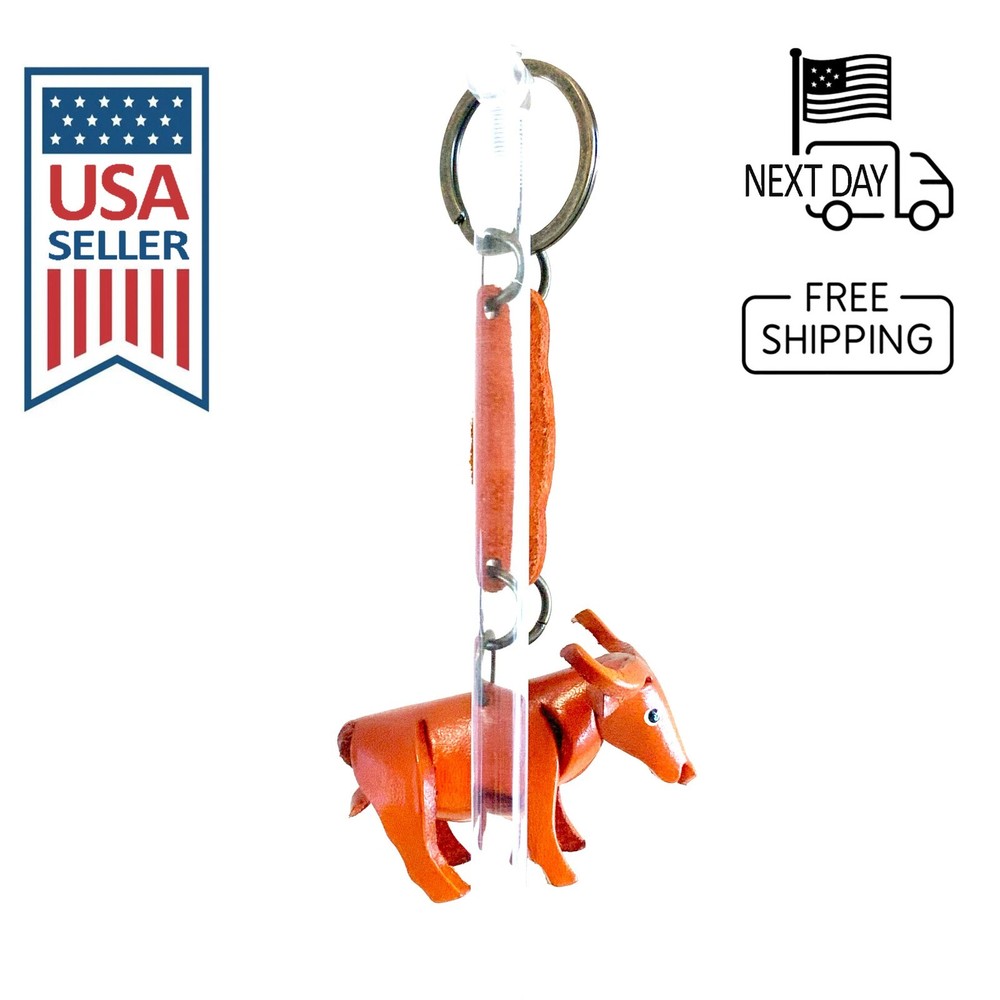 BUFFALO Handmade Leather Keyring