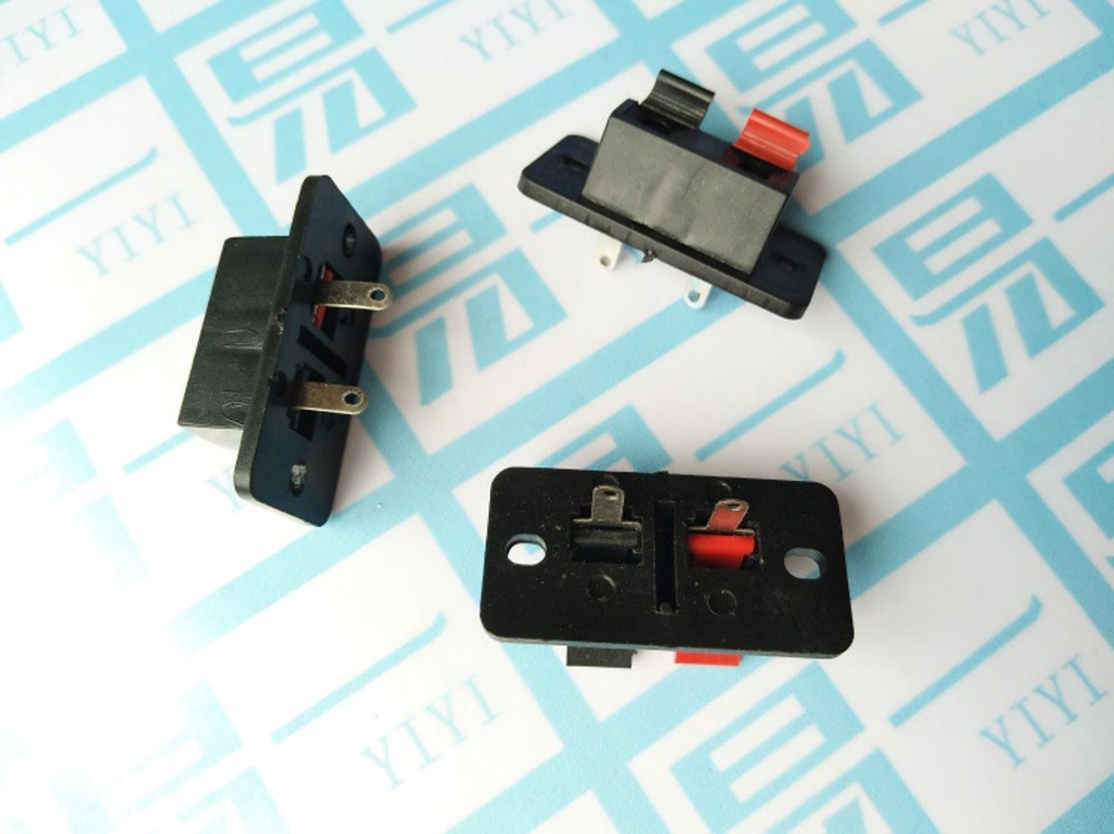 10Pack Push Release Type 2 Terminal Speaker Connector Plate Block Rated Load