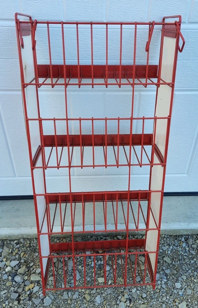 Pringles Grocery Store Display Stand Wire Merchandising Point of Sale Wire Rack
