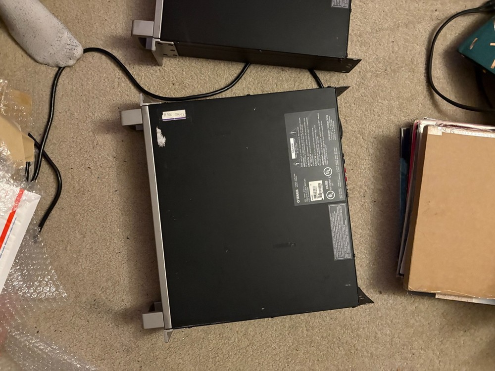 3 Yamaha P5000S Power Amplifier's