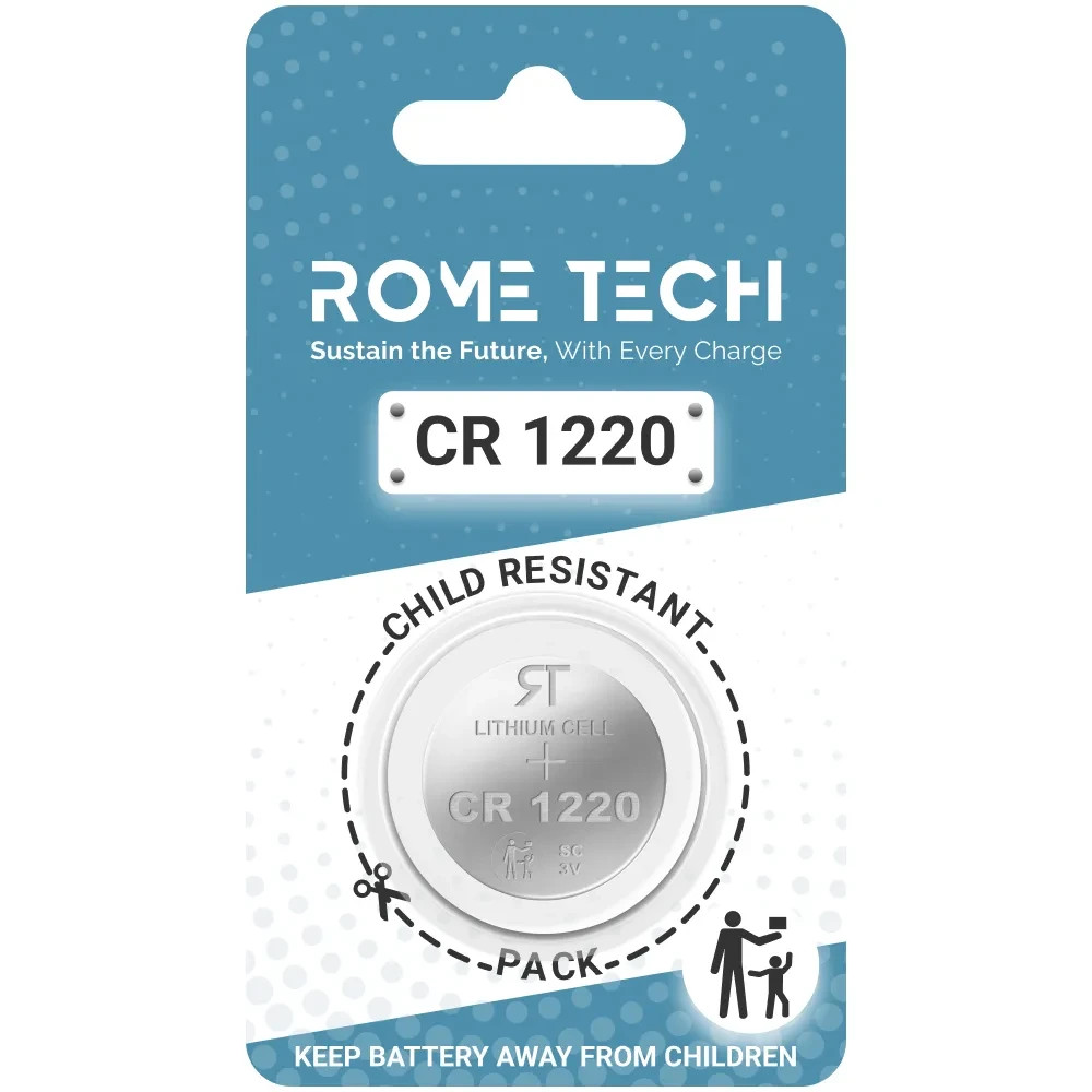 Replacement RTC CMOS Coin Cell Bios Battery - 3V CR1220