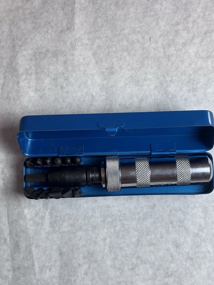 CIC Impact Driver No 2500 Complete 13 Bits, Metal Case, Original Box & Insert