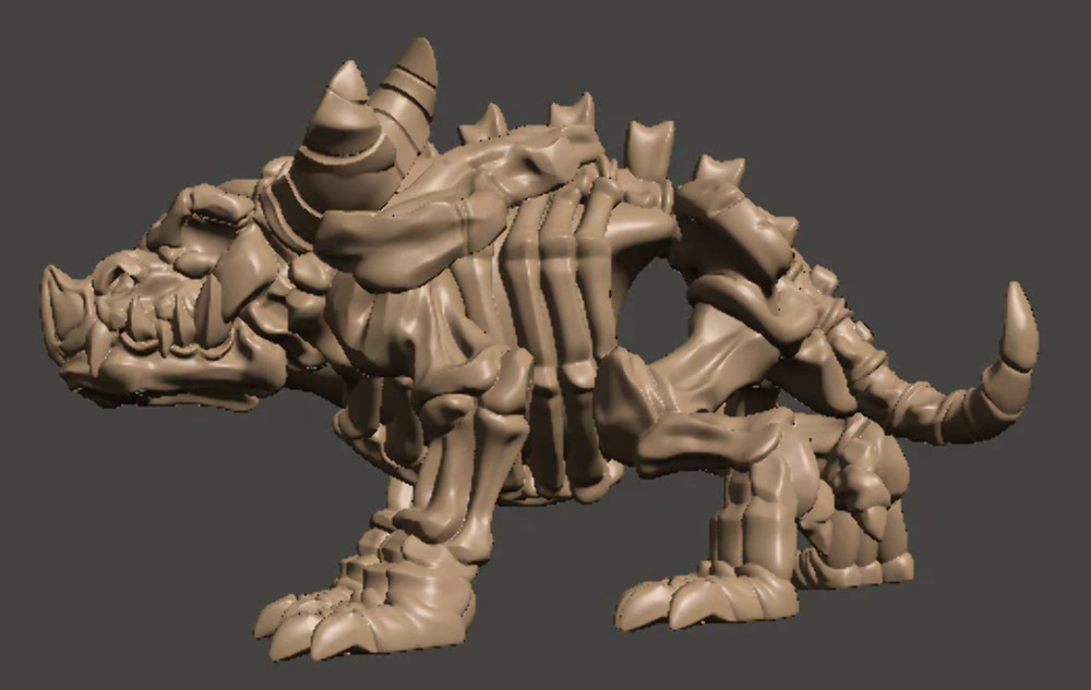 Capsule Chibi - Bonedrake