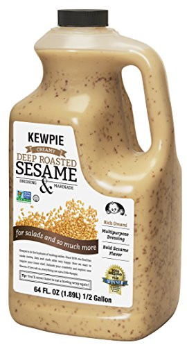 Kewpie Deep Roasted Sesame Dressing, 64 Ounce