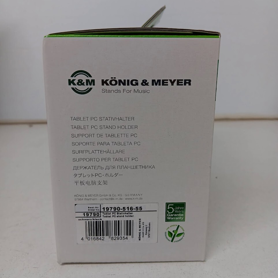 Konig & Meyer 19790 Tablet PC Stand Holder NEW