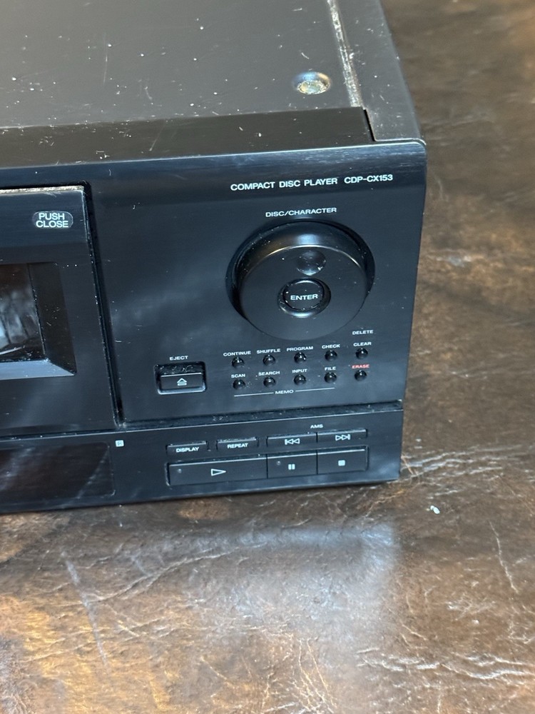 Sony CDP-CX153 Mega Storage 100 Disc CD Changer Player - Tested No Remote