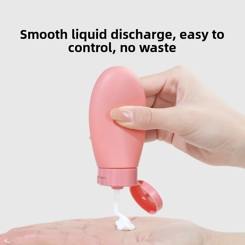 Travel Bottle Set Refillable Squeezable Leakproof Silicone Container 3 pcs/60 ML