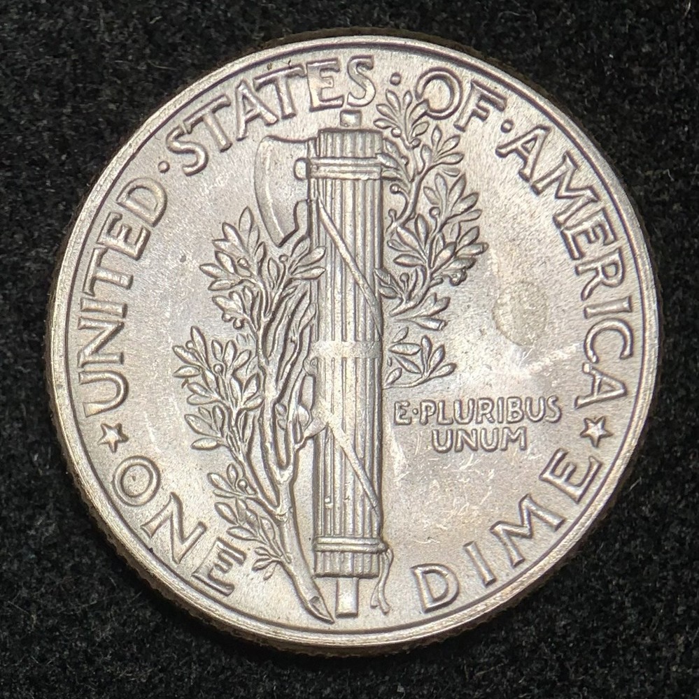 1945 10C Mercury Dime #3