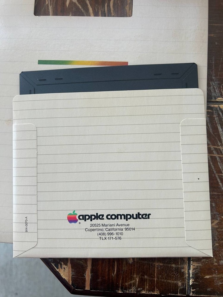 Apple ImageWriter II Accessory Kit w/ Manuals, Cables & Diskware Vintage