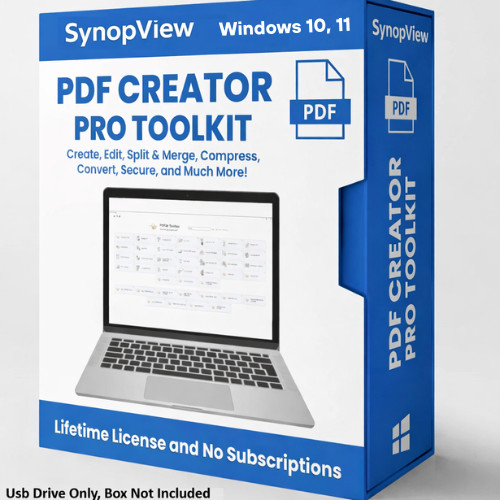 PDF Creator/Editor | Create Read Convert Tools for Windows 10 & 11 USB