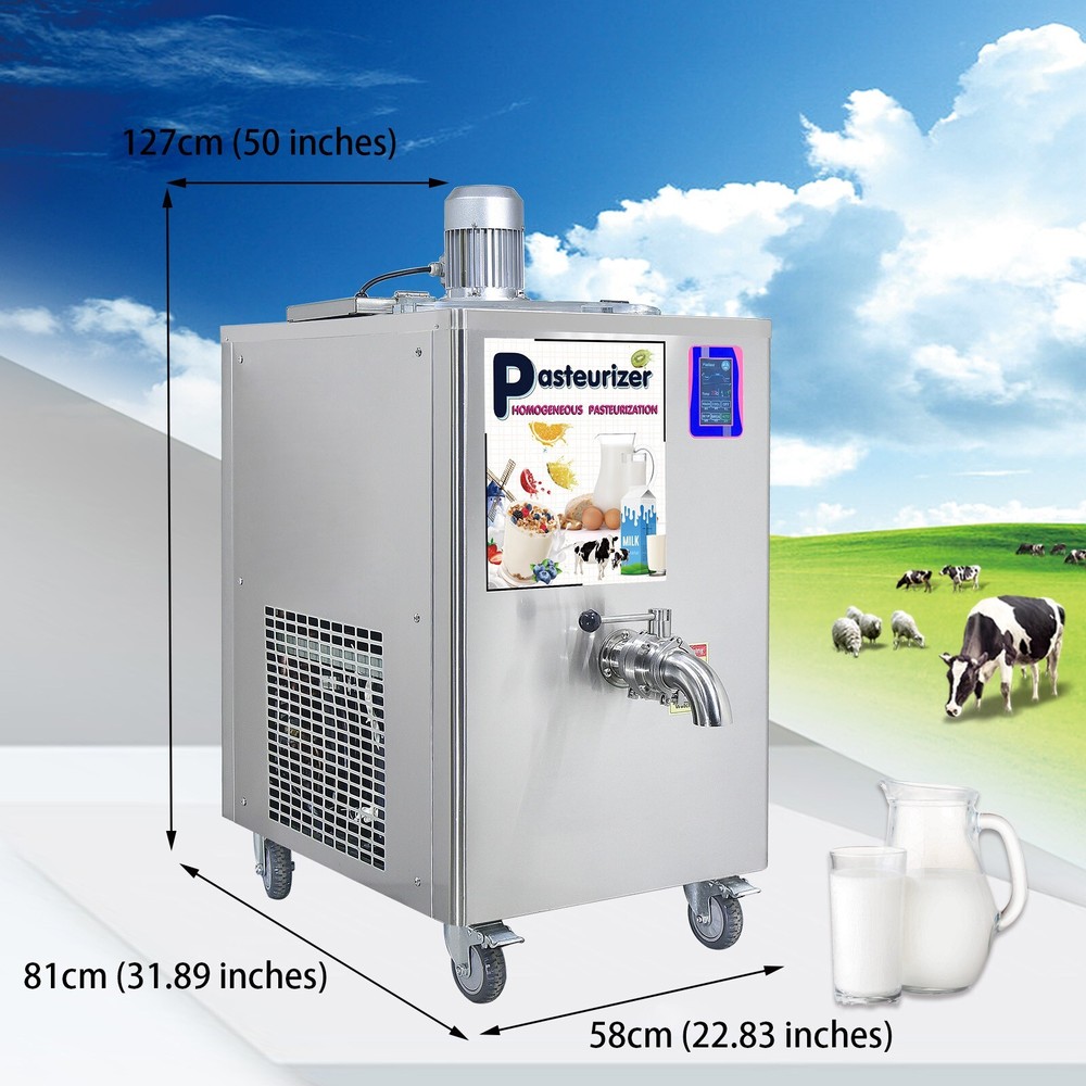 Kolice Commercial 36L Pasteurizer with Cooling Function, Blending Mixing