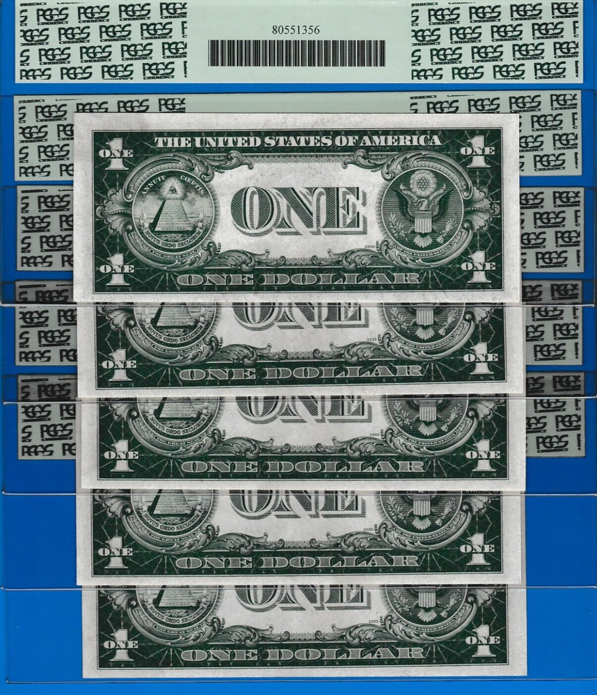 $1 BIRTH YEAR "1954" 1935 A SILVER CERTIFICATE ONE NOTE PCGS