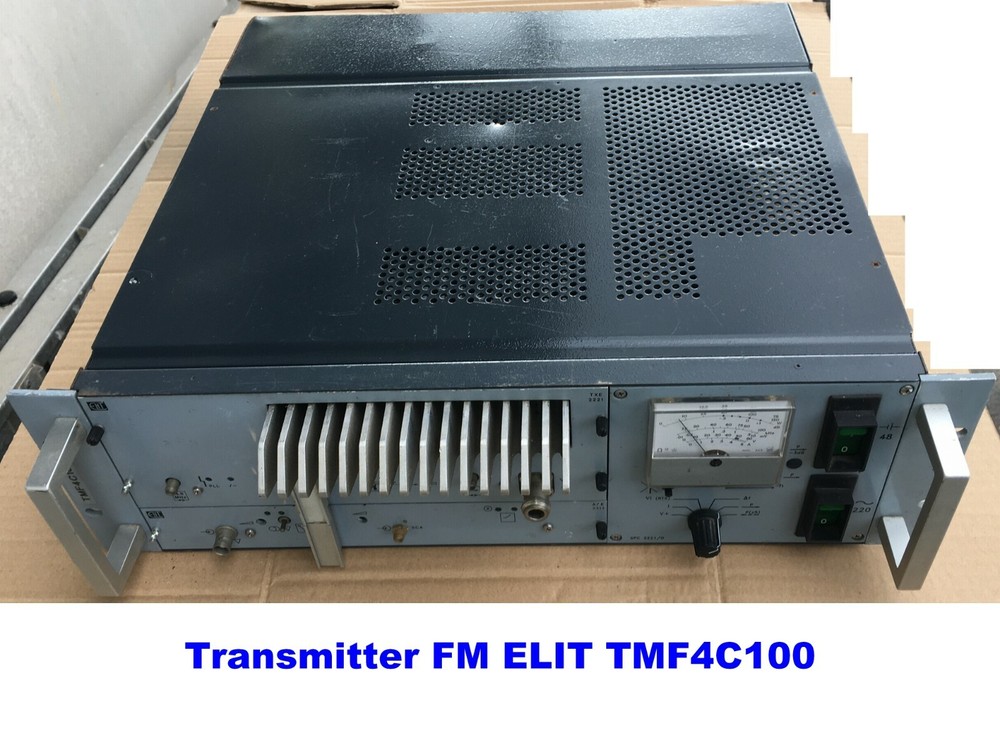 Broadcast Professional ELIT FM 100 watt - 88 108 Mhz - FM Transmitter Wide Band