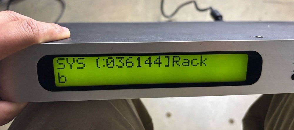 Korg TR-Rack Digital Expanded Access Module Model TRR FOR PARTS AS IS