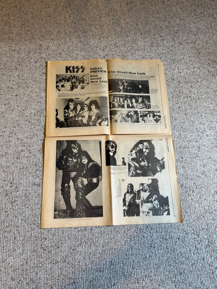 1977 Rock Scene Backstage SCRAPBOOK # 1