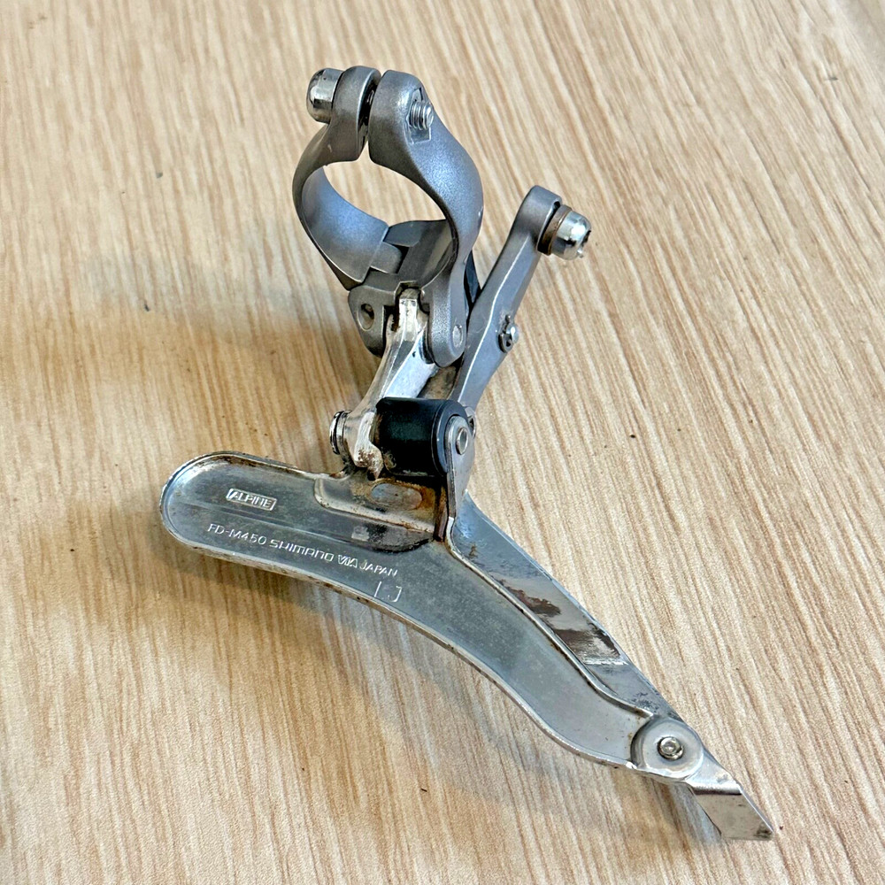 Shimano Exage Mountain Front Derailleur FD-M450 28.6 Clamp Bottom Pull A1