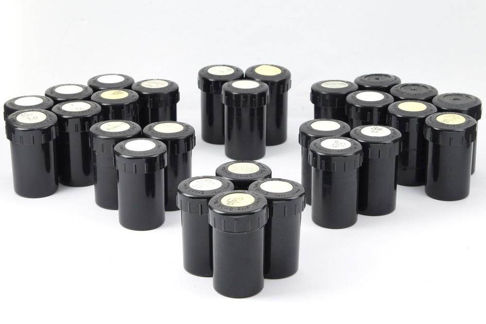 27pcs Leica Spools in Plastic Cases