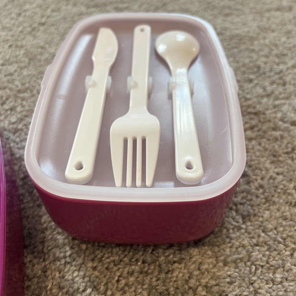 2 Bentgo Classic All-in-One Stackable Lunch Box with Flatware (His & Hers)
