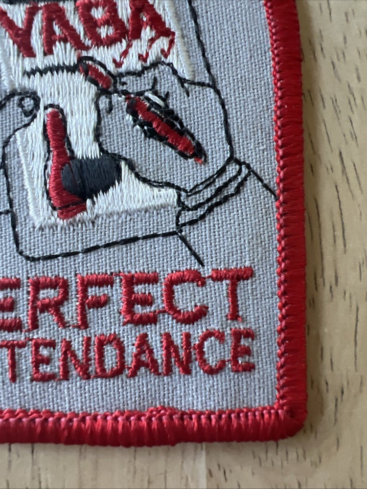 vintage YABA Perfect Attendance bowling patch