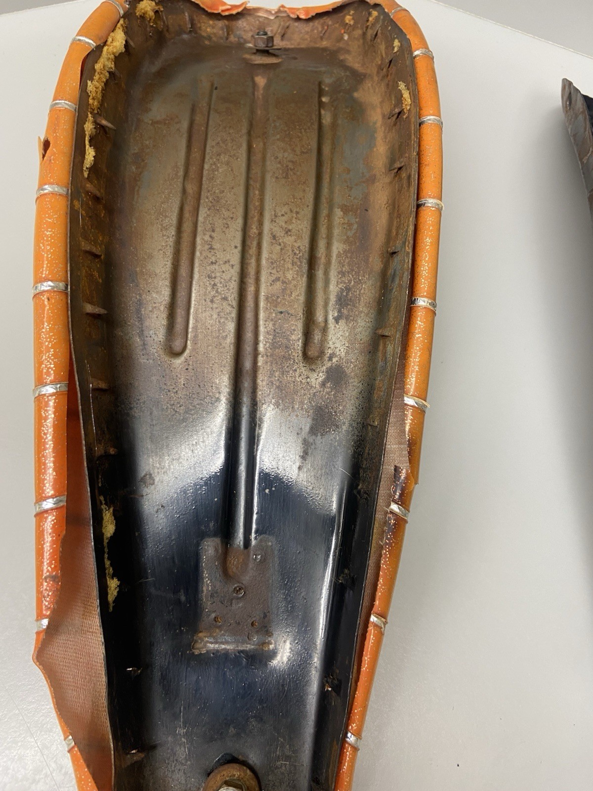 Original Orange SWING BIKE VINTAGE MUSCLE BICYCLE Banana Seat Needs Restored