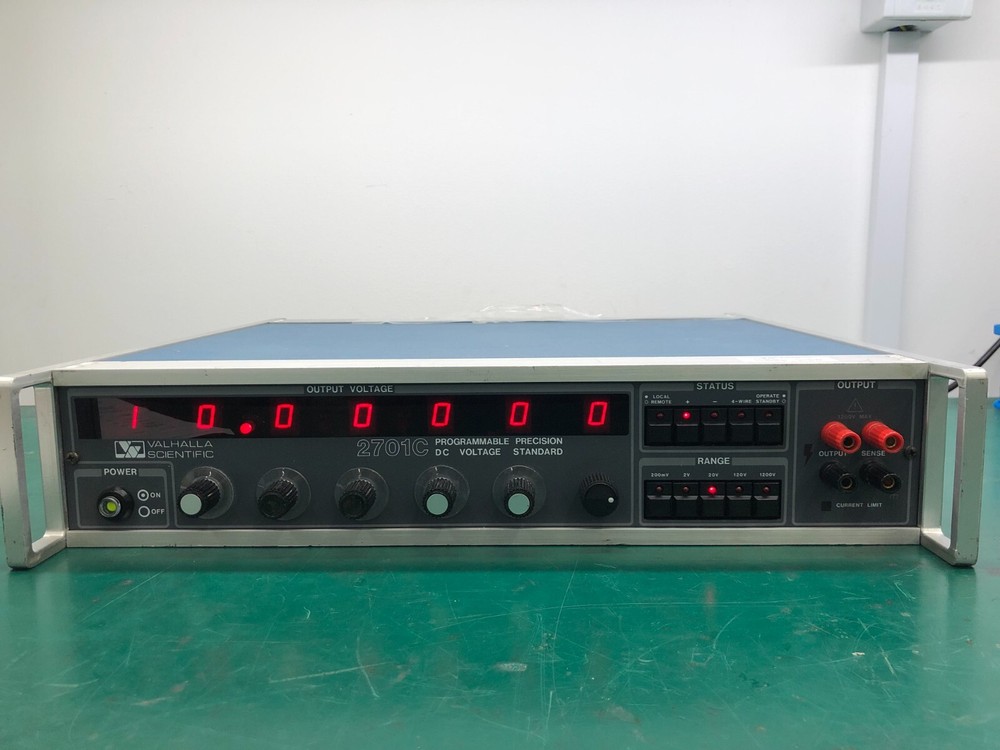 Valhalla 2701C Precision Programmable DC Voltage Standard/Calibrator