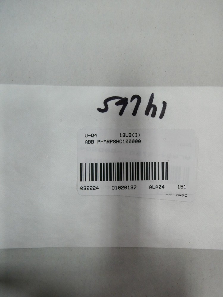Abb PHARPSCH100000 Power Supply Module Chassis Rack