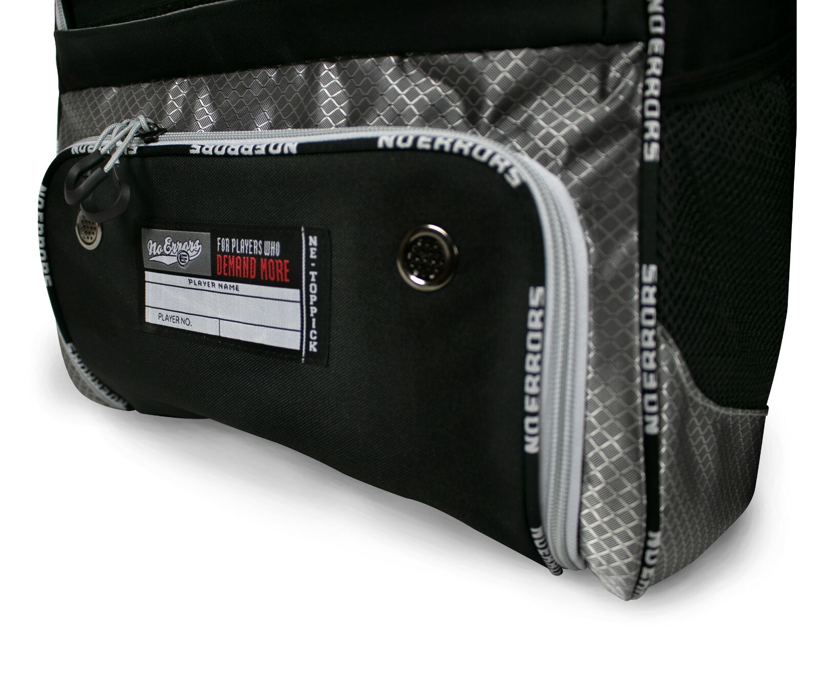 No Errors Top Pick Baseball & Softball Backpack Holds DualGloves, 4 Bats,Helmet