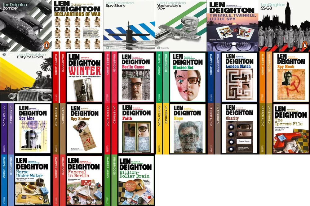 Bernard Samson/Secret File by Len Deighton (21 Audiobooks 217 hrs Collection)